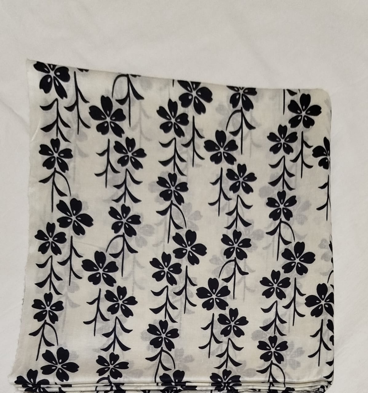 Allover black &white lawn shirt trouser