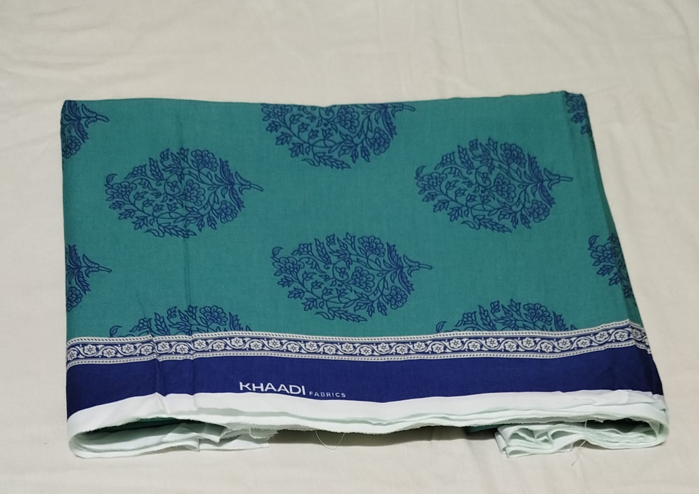 Khaadi 1pc sea green lawn shirt