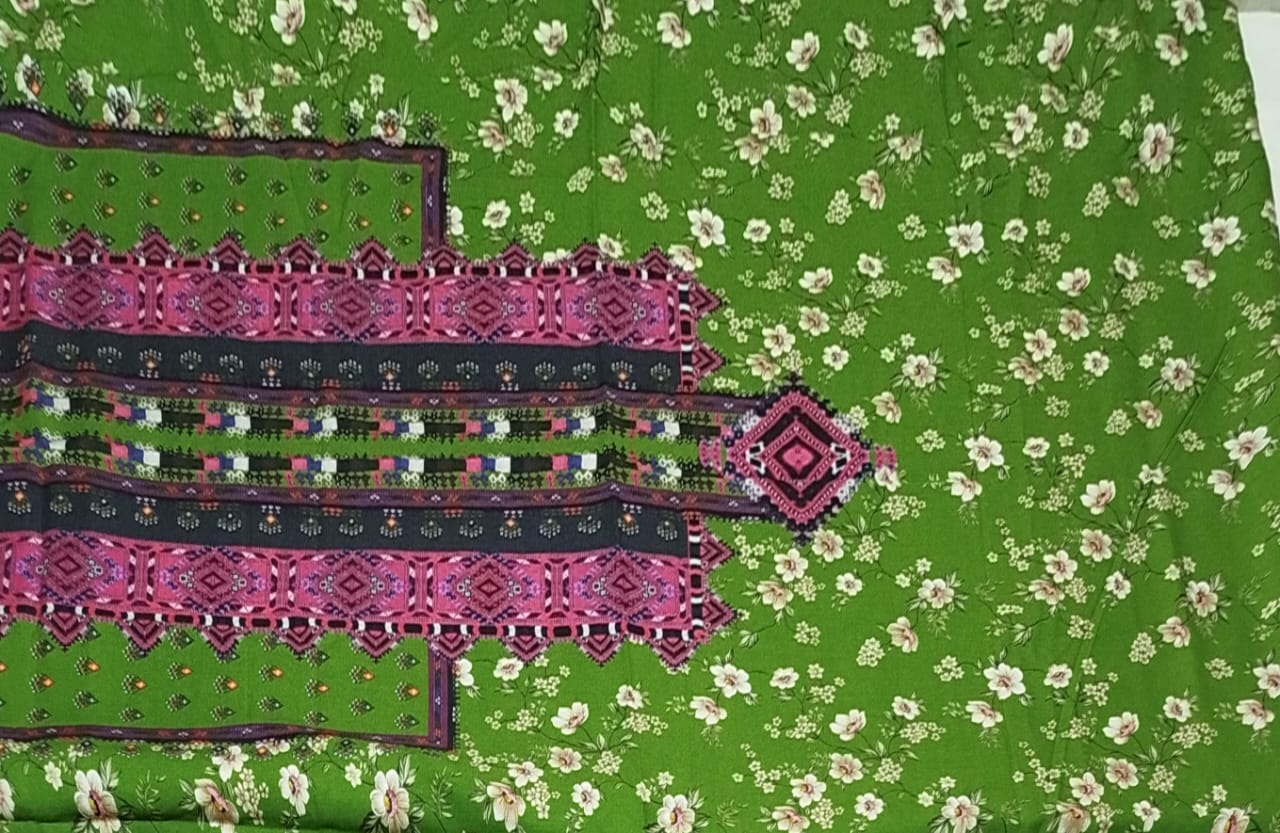 j. 1pc green lawn shirt