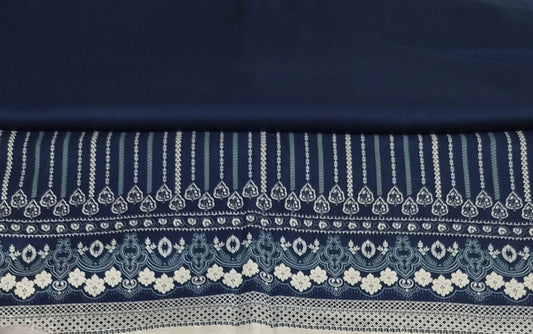 ALMEERAH 2PC ST NAVYBLUE 1