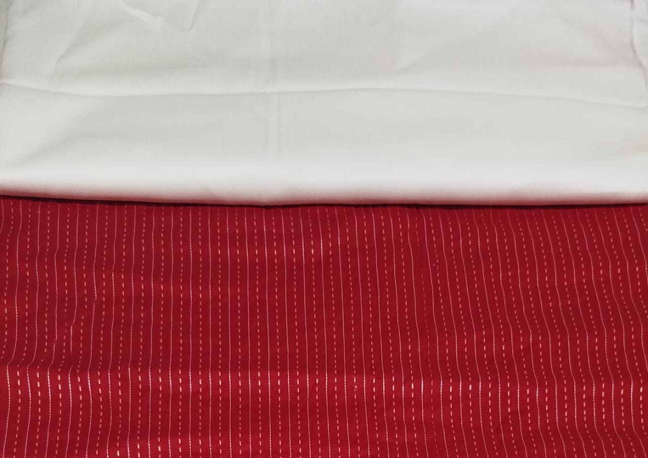 GULAHMAD _2PC RED LAWN ST