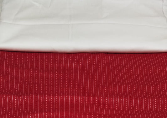 GULAHMAD _2PC RED LAWN ST
