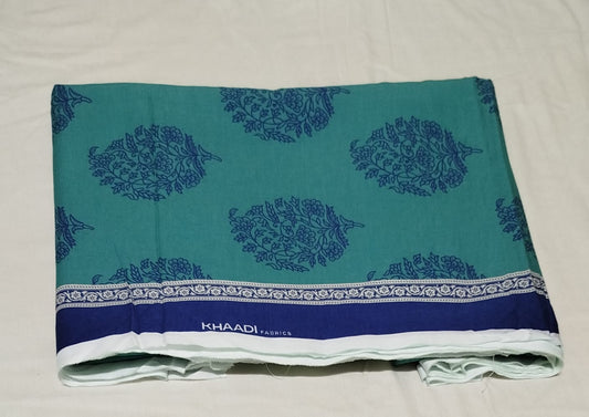 Khaadi 1pc sea green lawn shirt