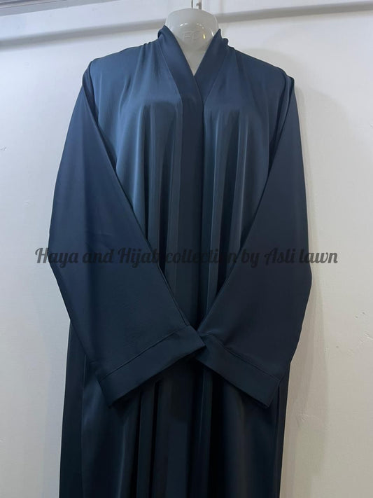 Plain solid colours frontopen abaya