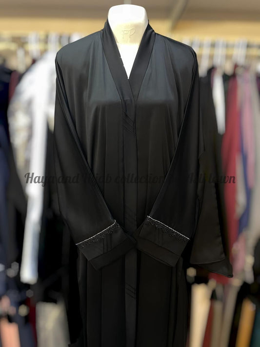 Romantic Nida frontopen abaya
