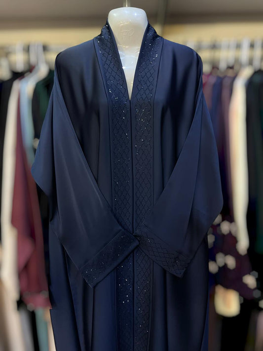 Stonework tiktok nida frontopen abaya